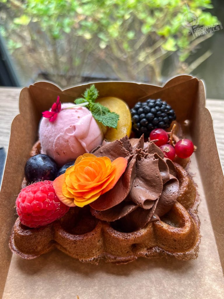 Ottos artisan waffles Bruges Belgium