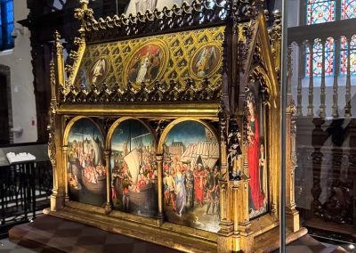 St. Ursula shrine St. John's Hospital Bruges Belgium-5