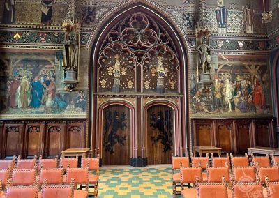 Town Hall interior Bruges Belgium-3