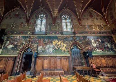 Town Hall interior Bruges Belgium