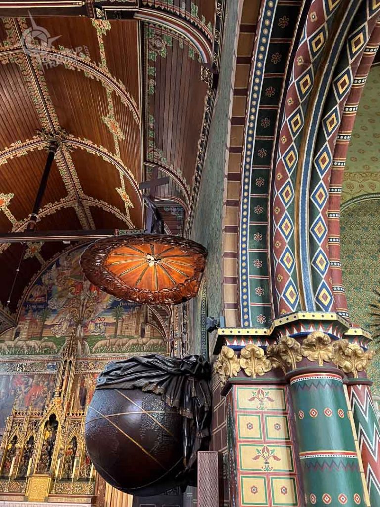 church of the Holy Blood interior Bruges Belgium