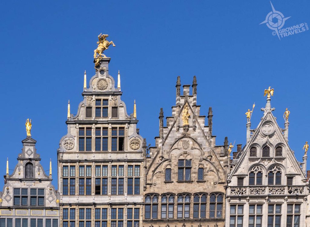 Guild Houses Grand Place Antwerp