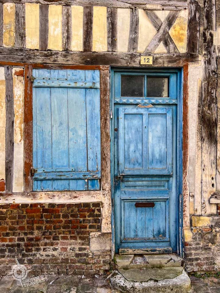 door in Honfleur