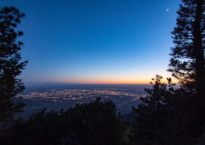 Albuquerque New Mexico from Sandia Peak Tramway