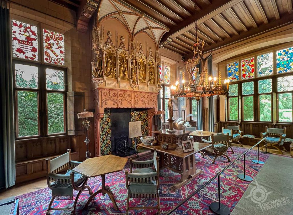 Blue Drawing Room Kasteel van Loppem