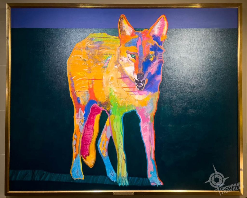John Nieto Poised Coyote Briscoe Western Art Museum San Antonio