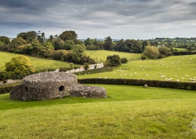 Newgrange panorama Ireland