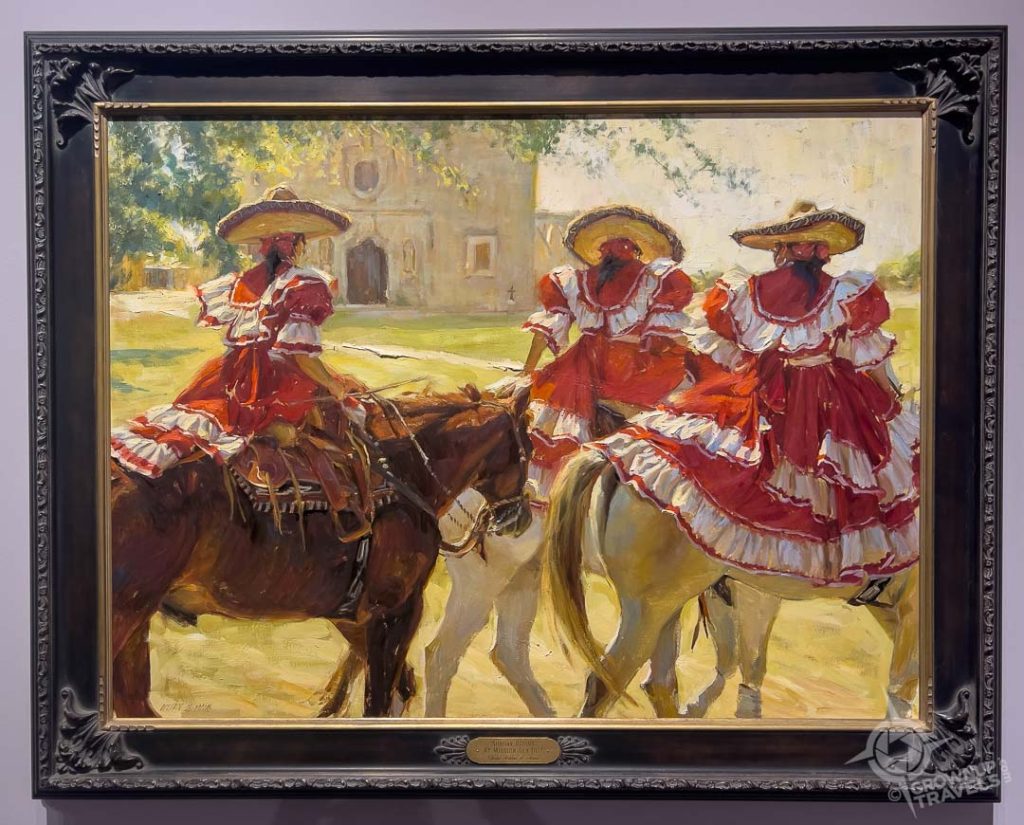 Sunday Riding at Mission San Jose Briscoe Western Art Museum San Antonio