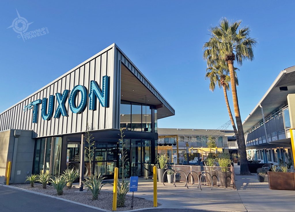 The Tuxon Tucson exterior