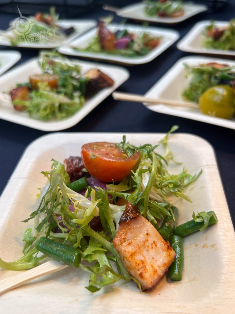 Tasting Plates at Savor Culinary Festival Tucson Botanical Gardens