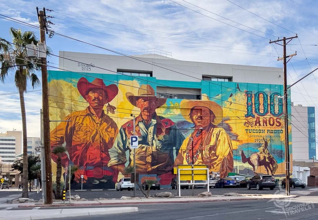 2025 100 Years of Rodeo Tucson mural