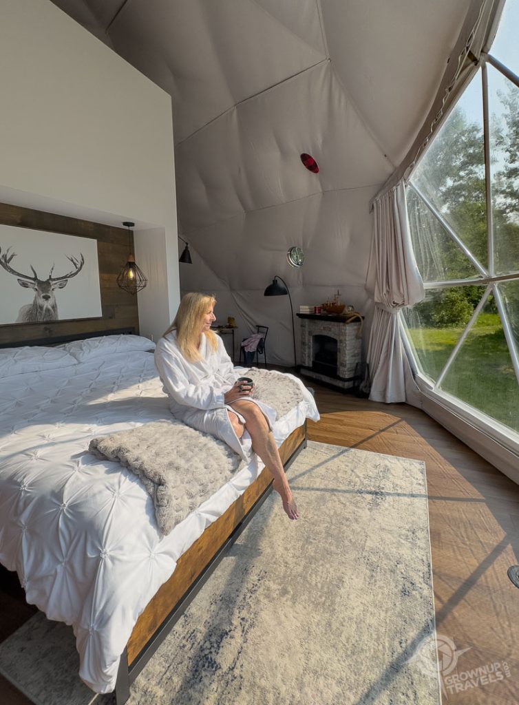 Blackstrap Glamping Resort The Jack morning vibes