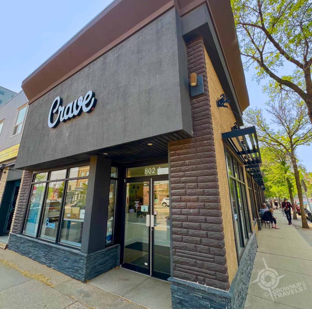 Crave Cupcakes Saskatoon exterior