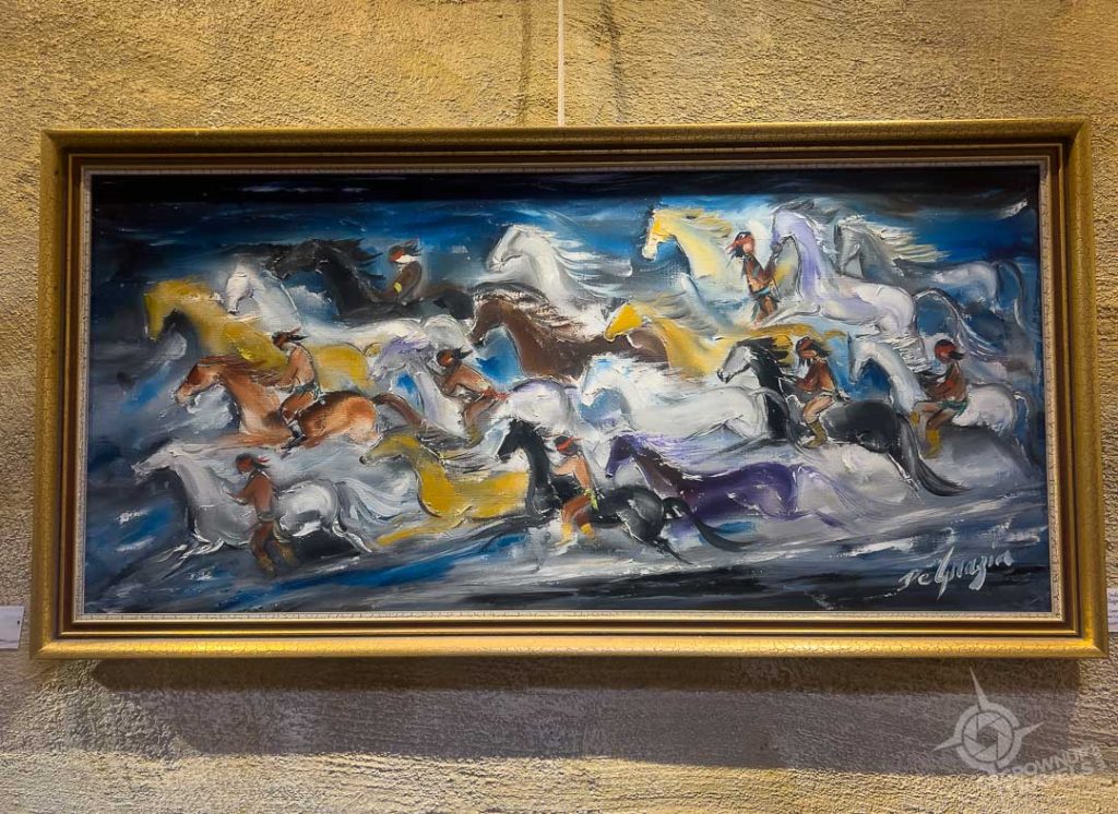 One of DeGrazia's horse paintings Gallery of the Sun Tucson