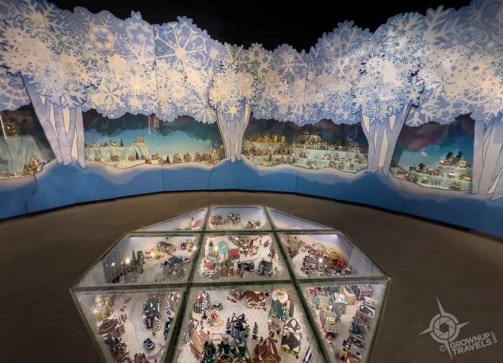 Dept 56 Snow Village exhibit at Mini Museum Tucson Arizona