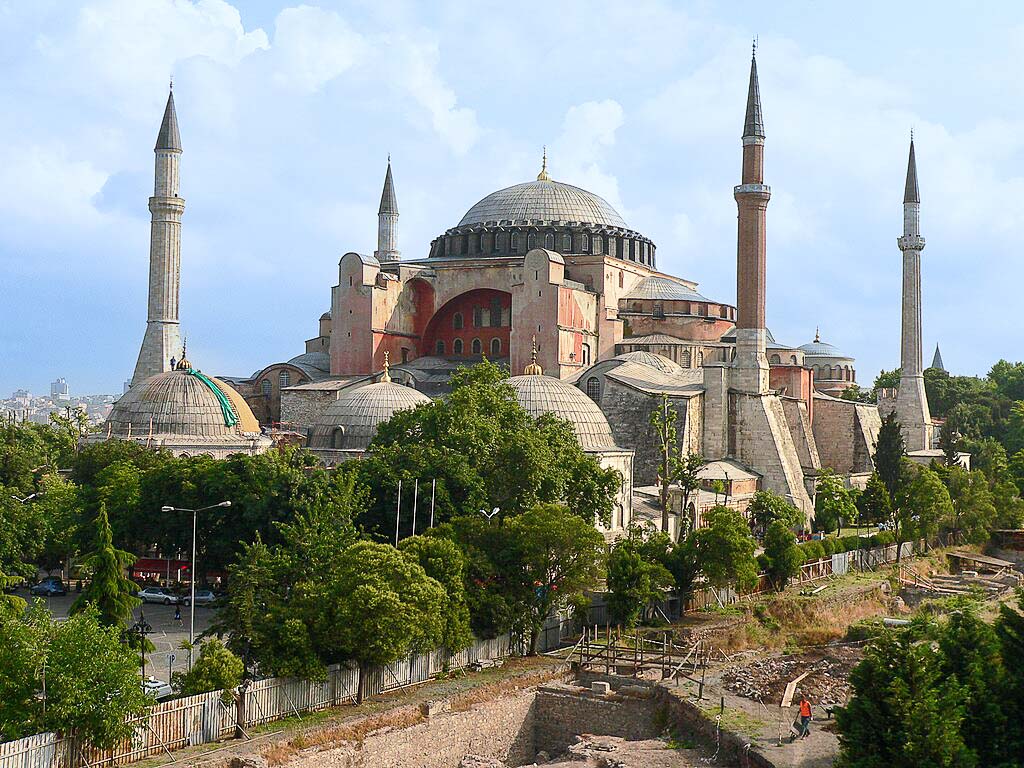 Hagia Sophia Istanbul public domain
