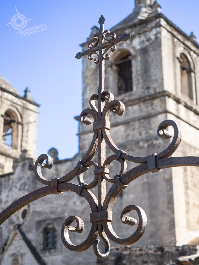 Mission Concepcion ironwork detail