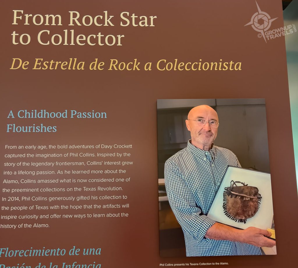 Phil Collins photo Alamo San Antonio