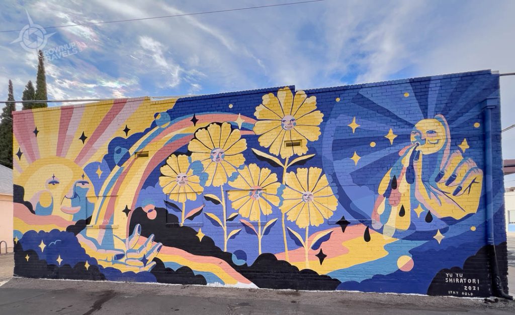 Stay Gold Mural Tucson by Yu Yu Shiratori