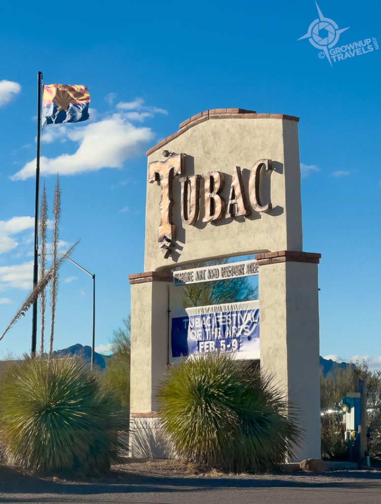 Tubac Arizona sign