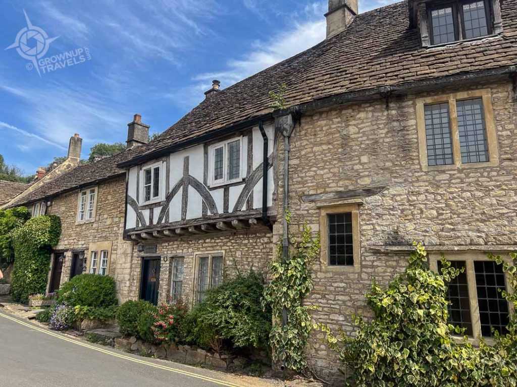 Castle Combe stone cottages