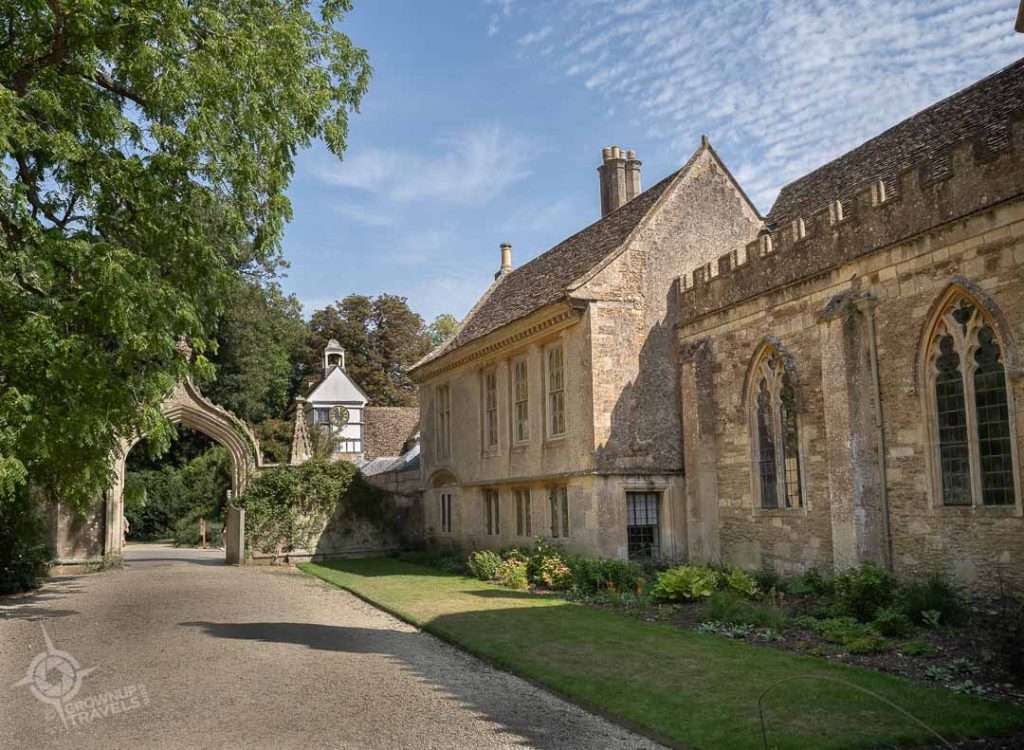 Lacock Abbey exterior building