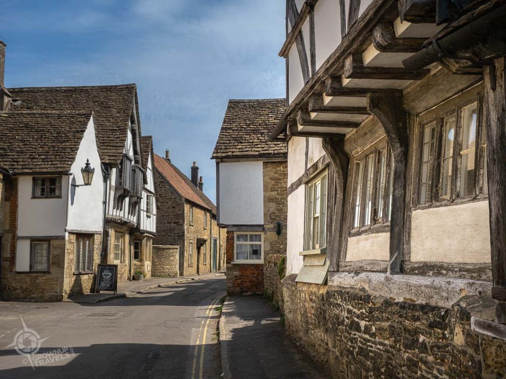Lacock Village timber frame houses