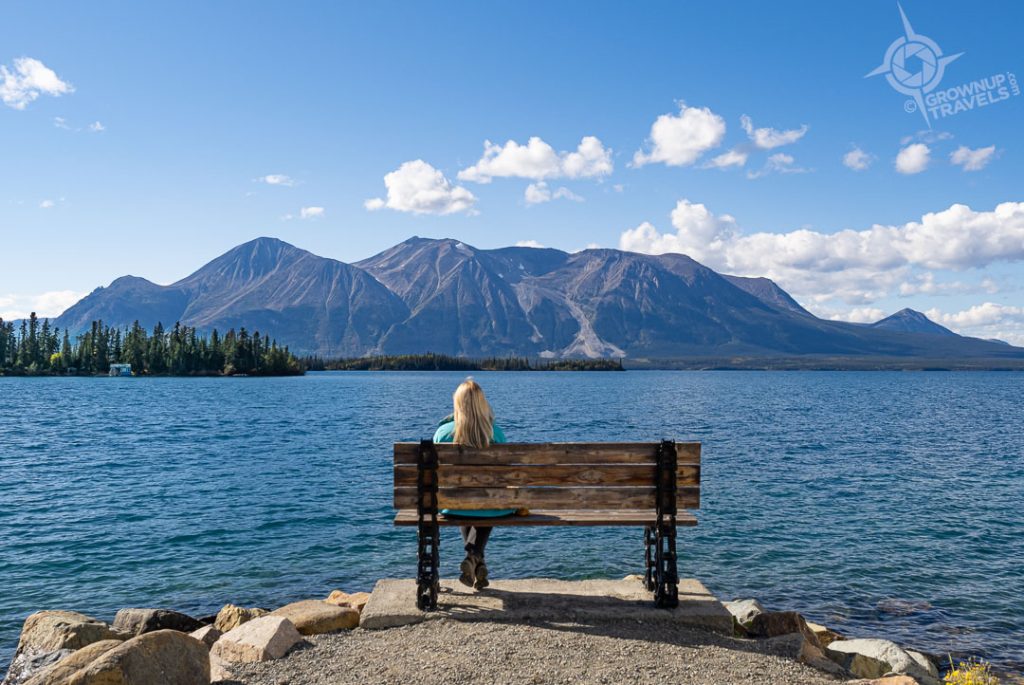 Jane at Atlin Lake BC-1