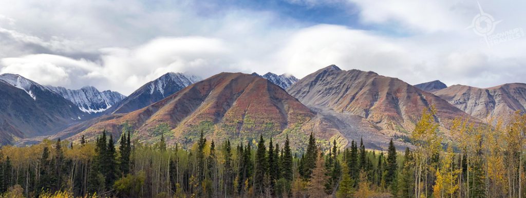 St. Elias Mountains from Haines Road Yukon-1