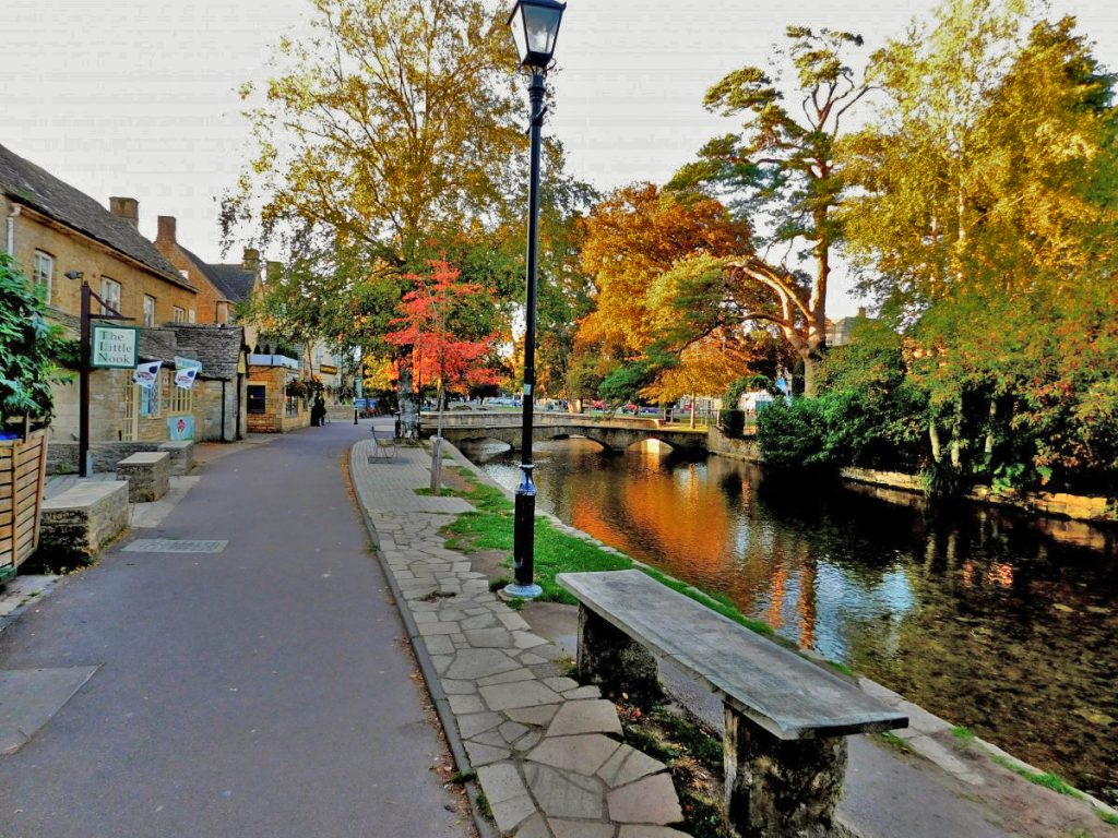 Bourton-on-the-Water royalty free