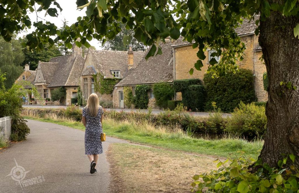 Lower Slaughter with Jane