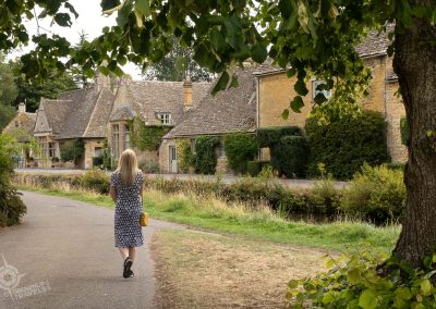 Lower Slaughter with Jane