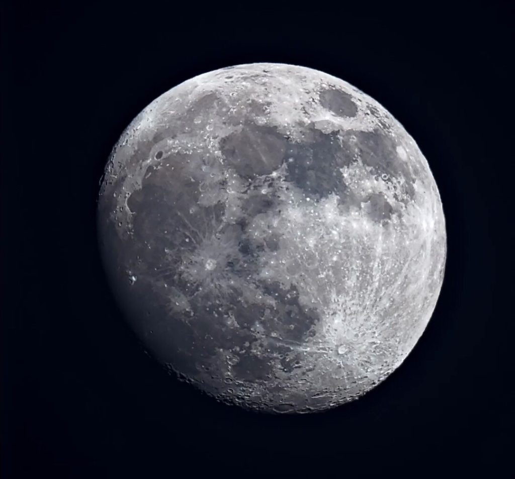 Moon through Stephane Picard's Seestar S50 telescope