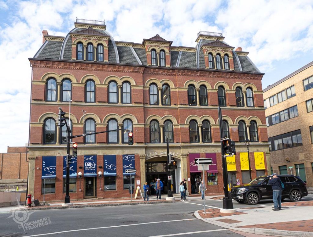 Saint John City Market Charlottes Street facade