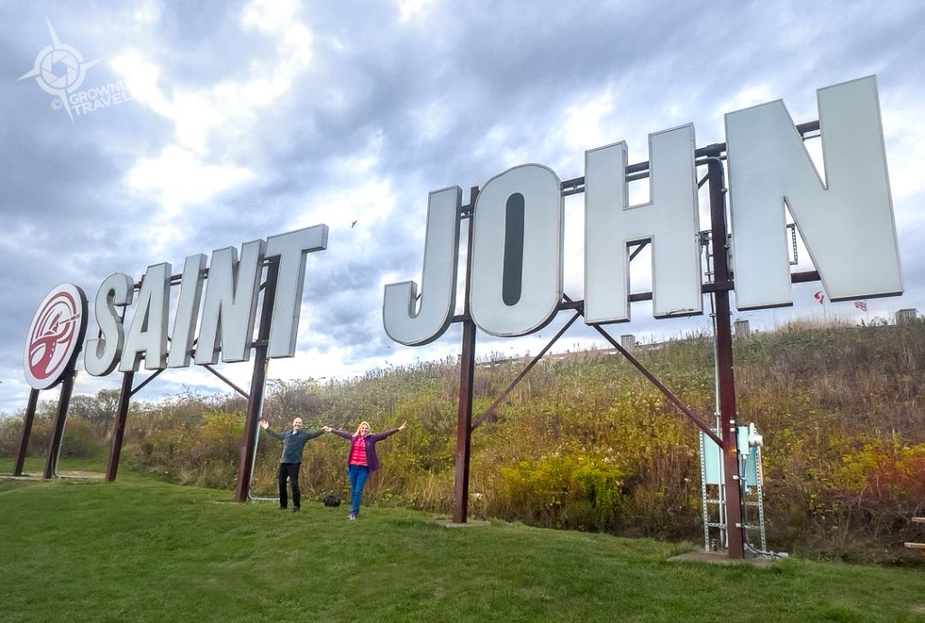 Saint John Sign with Jane and Henk