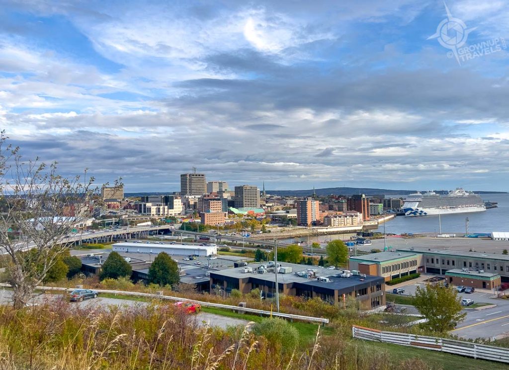 View of Saint John from Fort Hill