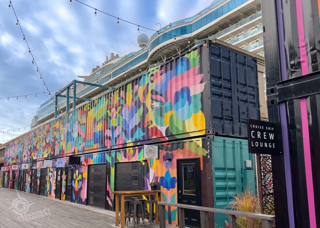 container village Crew Lounge Saint John waterfront