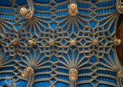Hampton Court Palace Chapel Royal ceiling details