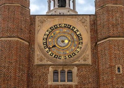 The astronomical clock at Hampton Court Palace