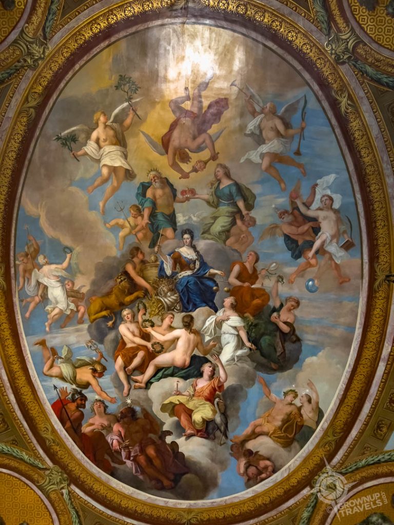 Ceiling artwork, Privy Chamber Hampton Court Palace