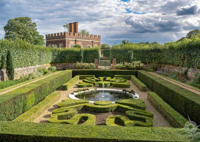 One of the Pond Gardens at Hampton Court Palace