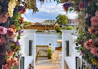 Hotel MItre's Riverside Terrace entrance