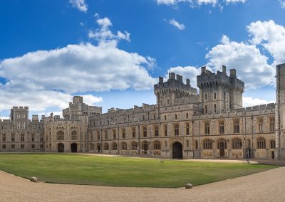 Windsor Castle interior courtyard