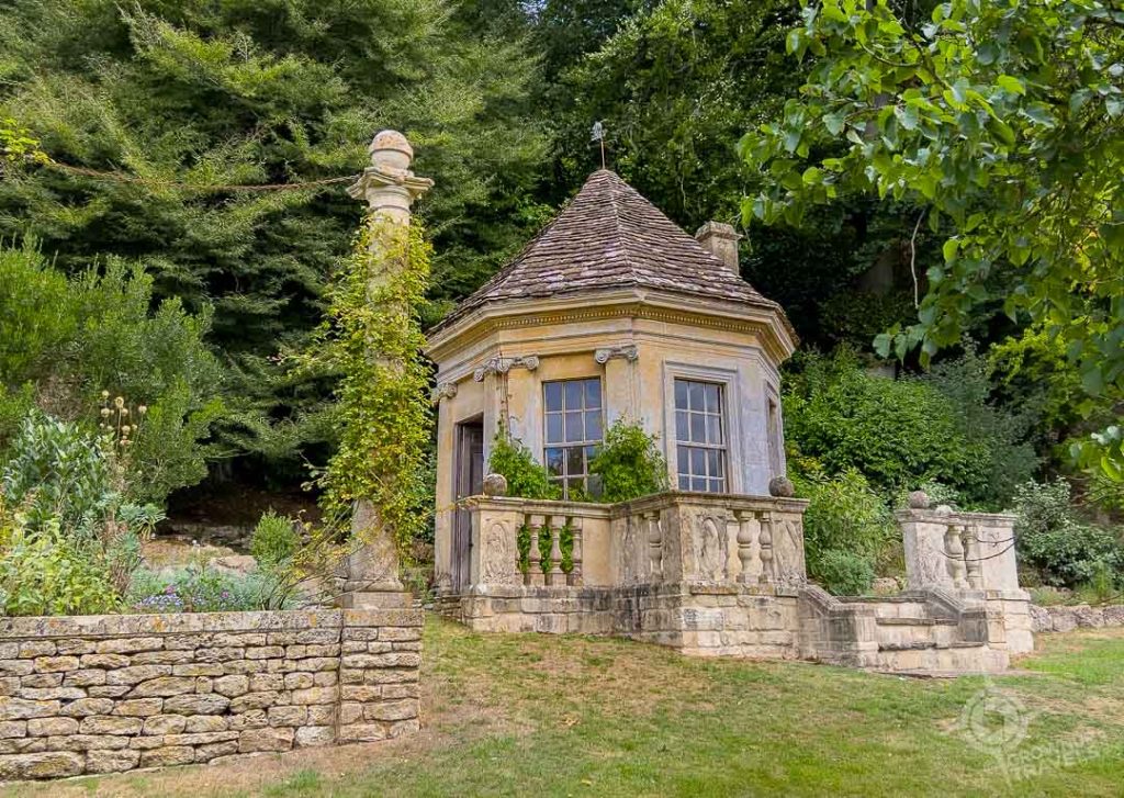 Iford Manor garden gazebo