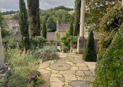 Iford Manor garden stone pathway