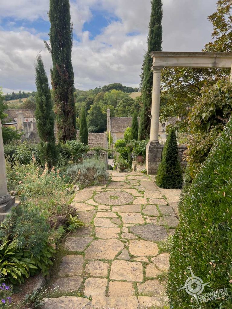 Iford Manor garden stone pathway