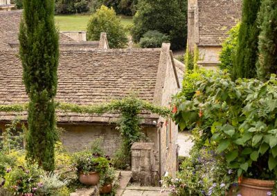 Iford Manor stairway down to Manor
