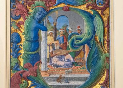 6 inch tall cut out initial from V&A Prints and Documents study room