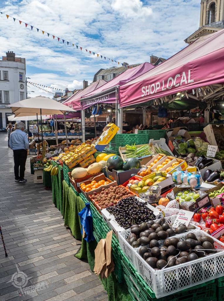 Kingston Market stalls