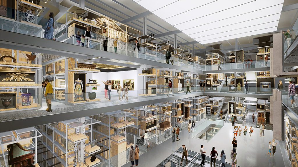 V&A East Storehouse interior